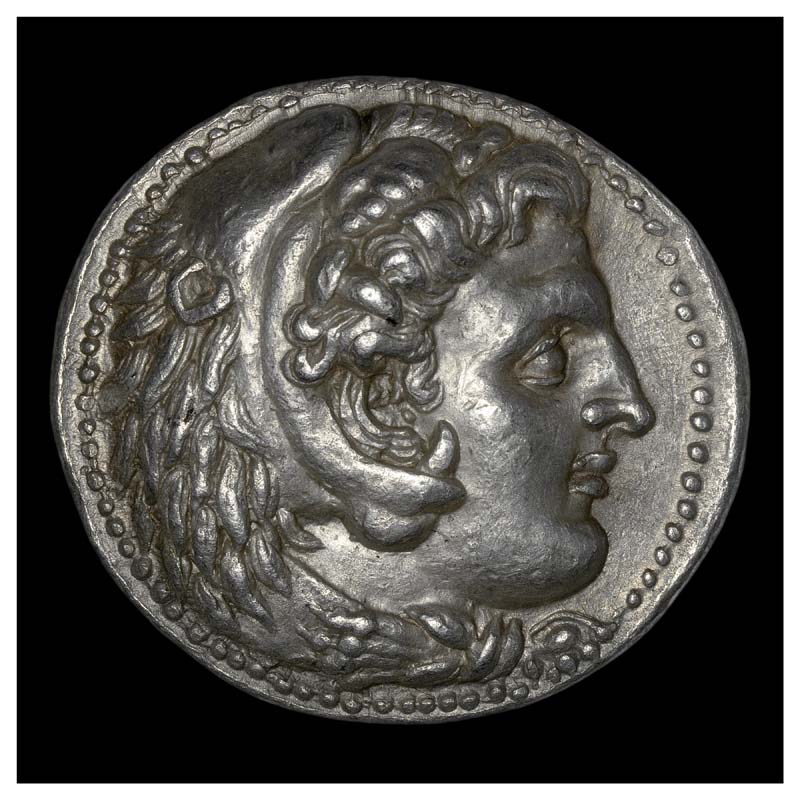 Alexander III tetradrachm obverse